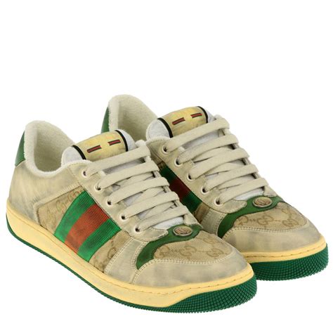 gucci grass shoes|Gucci sneakers green bottom.